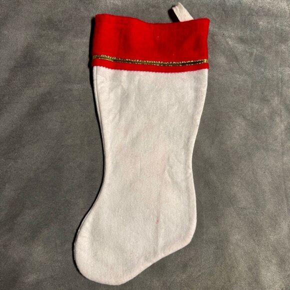 Vintage Morehead Inc. Felt Christmas Stocking with Puppy | Great Condition - Picture 2 of 2